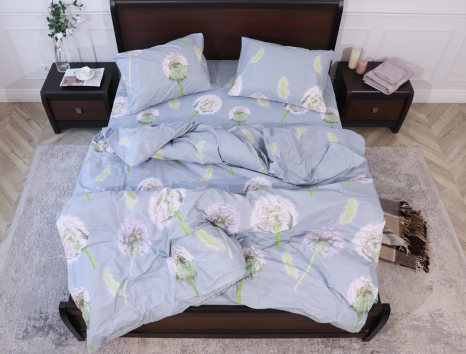 Двоспальний набір постільної білизни 180*220 із Бязі "Gold" №153564 Черешенка™