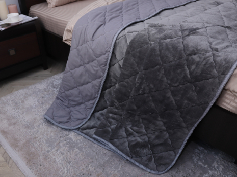 Євро-максі флісове стьобане покривало №55064R