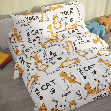 Ткань для постельного белья Бязь "Gold" Lux детская GLB5001