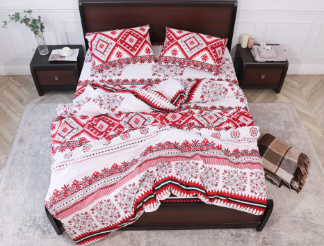 Евро макси набор постельного белья 200*220 из Бязи "Gold" №152320 Черешенка™