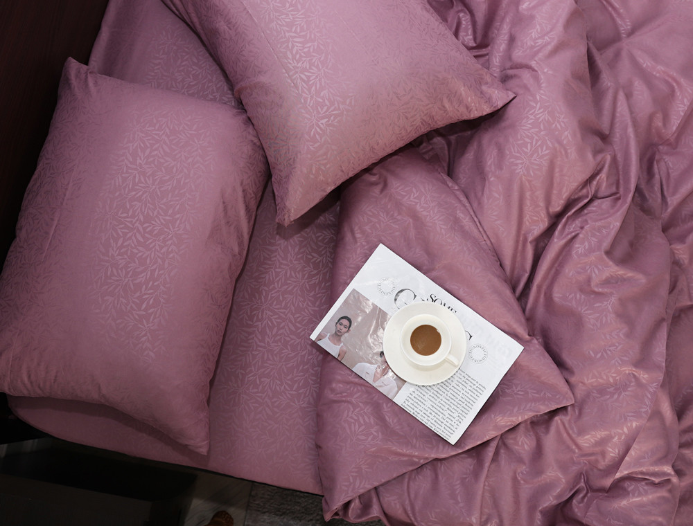 Євро набір постільної білизни 200*220 із мікрофібри №20171511 Черешенка™