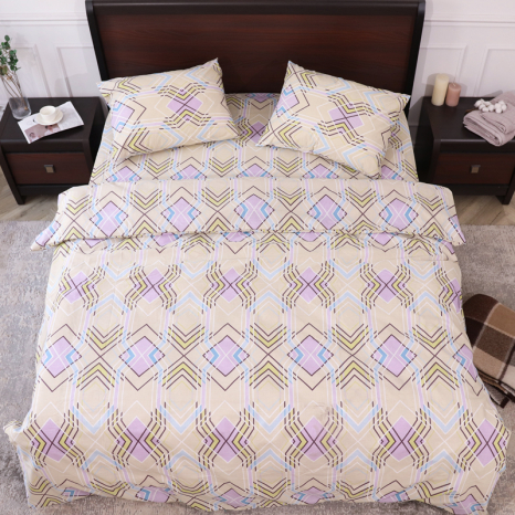 Тканина для постільної білизни Бязь "Gold" Lux GL3627pink