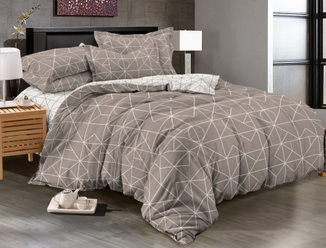 Сімейний набір постільної білизни із Ранфорсу №18333AB Черешенка™