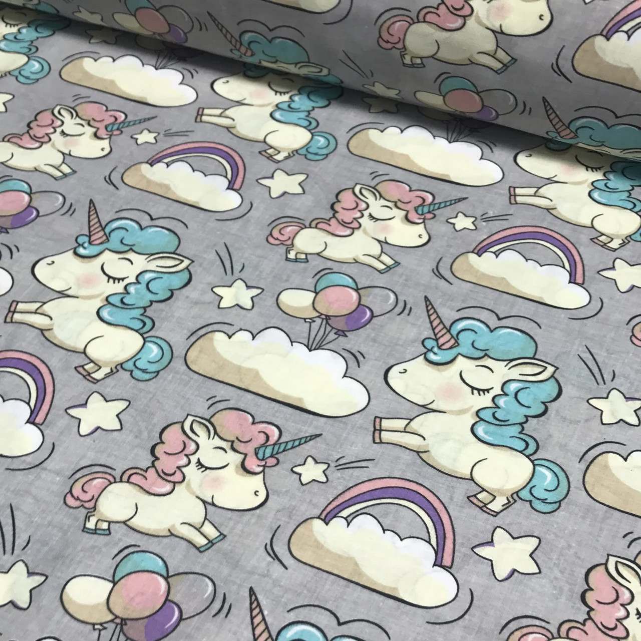 Ткань для постельного белья Бязь "Gold" Lux детская GLB090