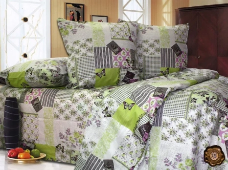 Тканина для постільної білизни Бязь "Gold" Lux GL176