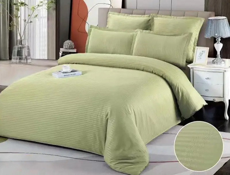 Евро макси набор постельного белья 200*230 из Страйп Сатина D-17