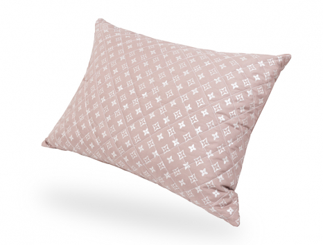 Подушка стьобана на блискавці 50*70 мікрофібра/холлофайбер №5070-1