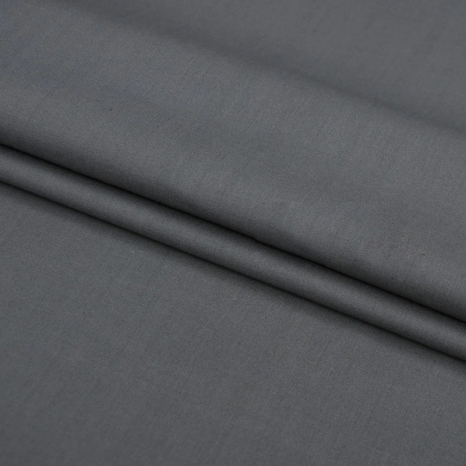 Тканина для постільної білизни Бязь "Gold" Lux однотонна GL1027graphite (50м)