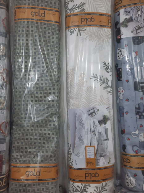 Ткань для постельного белья Бязь "Gold" Lux GL1741 (A+B) - (50м+50м)