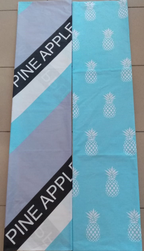 Тканина для постільної білизни Бязь "Gold" Lux "Ананас" GL1563 (A+B) - (50м+50м)