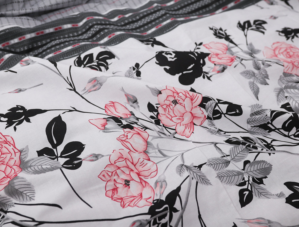 Двоспальний набір постільної білизни 180*220 із Бязі "Gold" №151104 Черешенка™