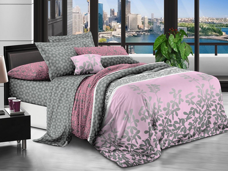 Тканина для постільної білизни Ранфорс E-30 (A+B) - (50м+50м)