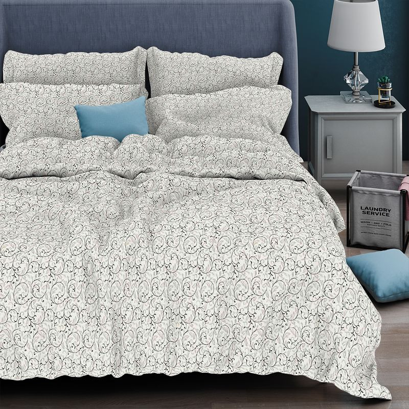 Тканина для постільної білизни Бязь "Gold" Lux GL6914-beige