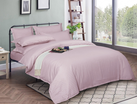 Тканина для постільної білизни Страйп-сатин ST12-2906 (50м)