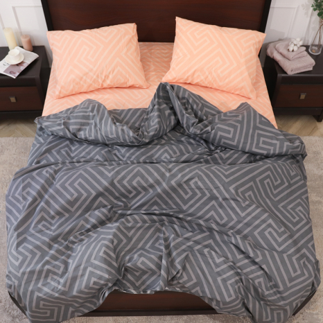 Семейный набор хлопкового постельного белья из Бязи "Gold" №159941AB Черешенка™