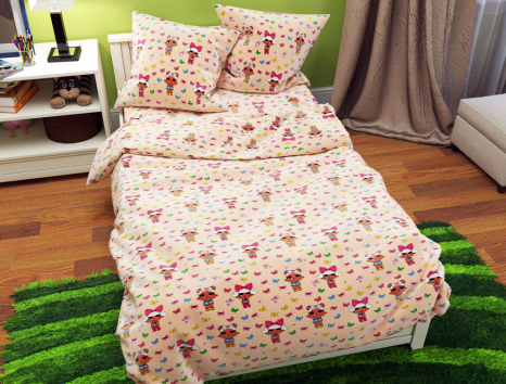 Ткань для постельного белья Бязь "Gold" Lux детская GLB106