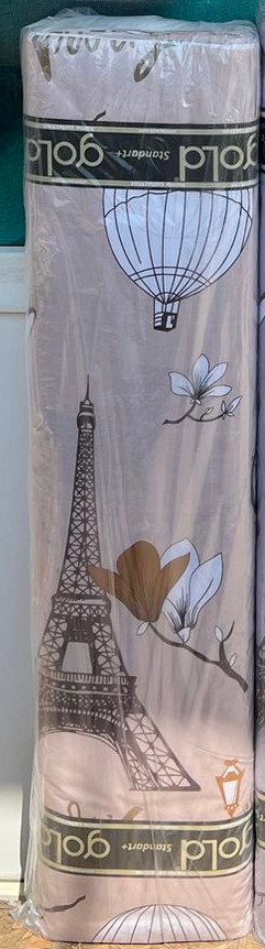 Тканина для постільної білизни Бязь "Gold" Lux GL3322beige