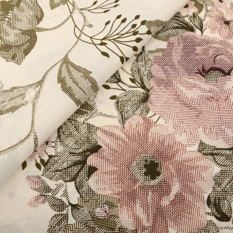 Ткань для постельного белья Бязь "Gold" Lux GL3063