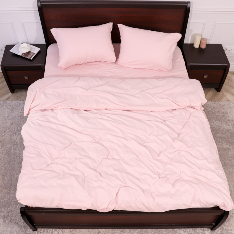 Сімейний набір постільної білизни 240*220 із мікрофібри №200013 Черешенка™