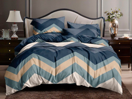 Полуторний набір постільної білизни 150*220 із полікотону №200046 Черешенька™