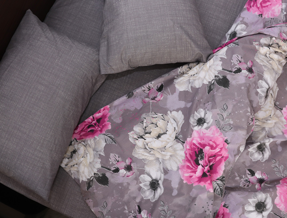 Семейный набор хлопкового постельного белья из Бязи "Gold" №157785AB Черешенка™