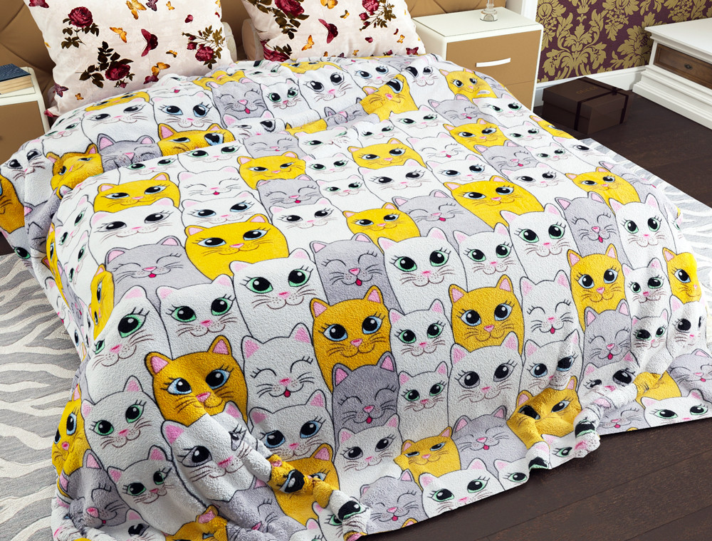 Євро флісовий плед №33936