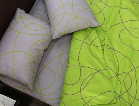 Полуторный набор постельного белья 150*220 из Бязи "Gold" №154149AB Черешенка™