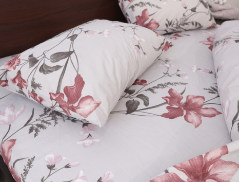 Двуспальный набор постельного белья 180*220 из Бязи "Gold" №154709 Черешенка™