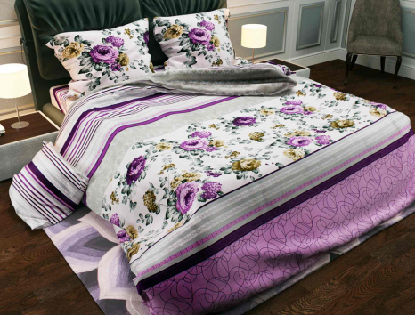 Тканина для постільної білизни Бязь "Gold" Lux GL353