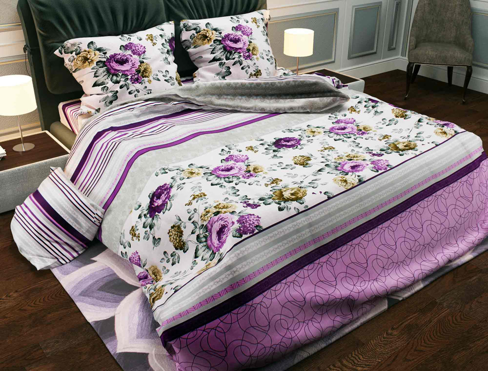 Тканина для постільної білизни Бязь "Gold" Lux GL353