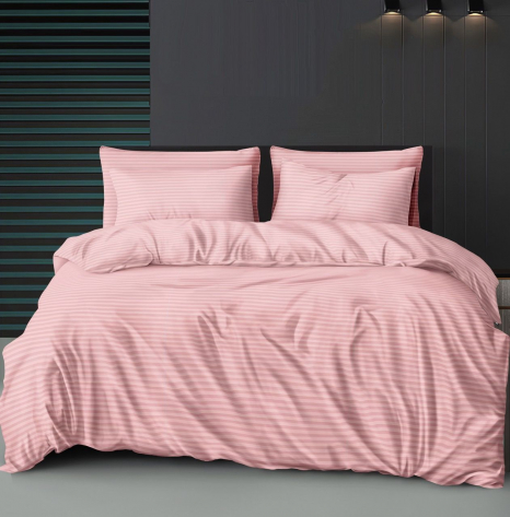 Тканина для постільної білизни Бязь "Gold" Lux однотонна GLS11024pink (50м)