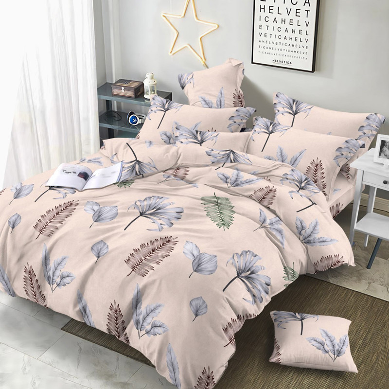 Тканина для постільної білизни Бязь "Gold" GLL3530pink-gold