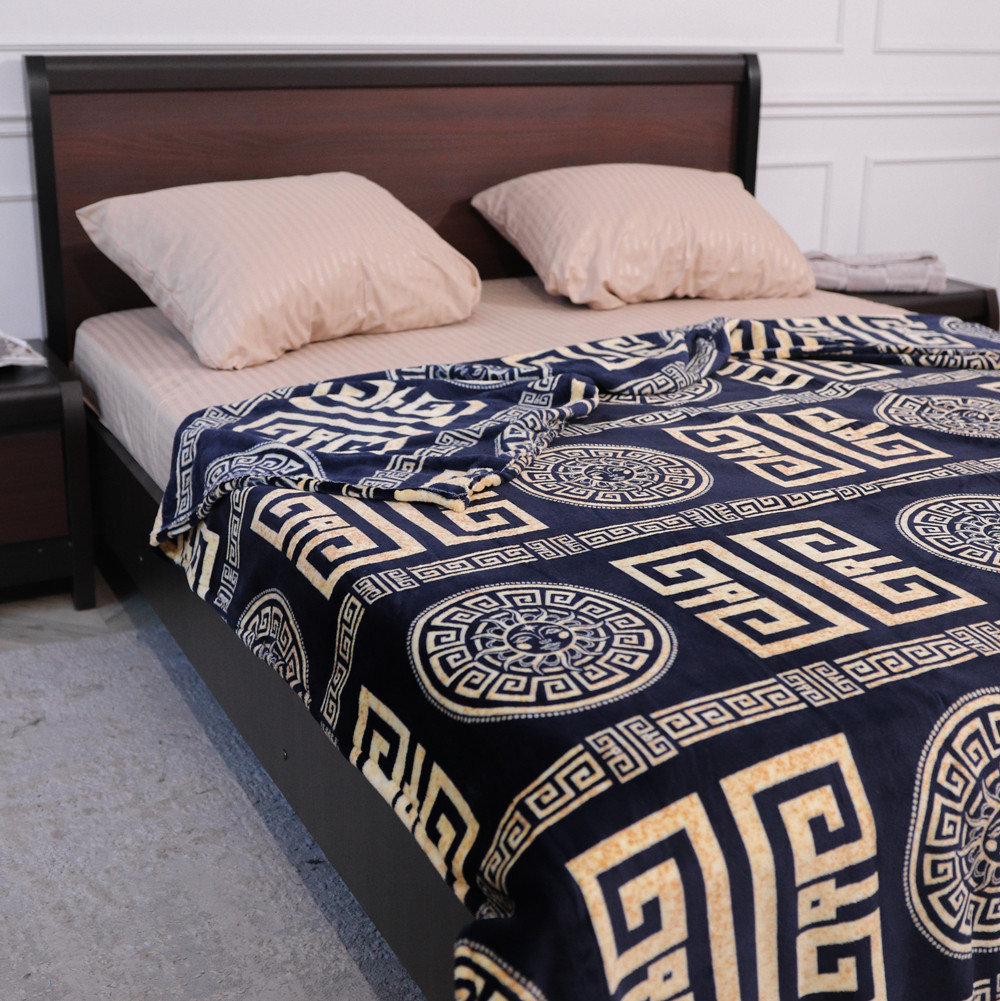 Полуторний флісовий плед №33004