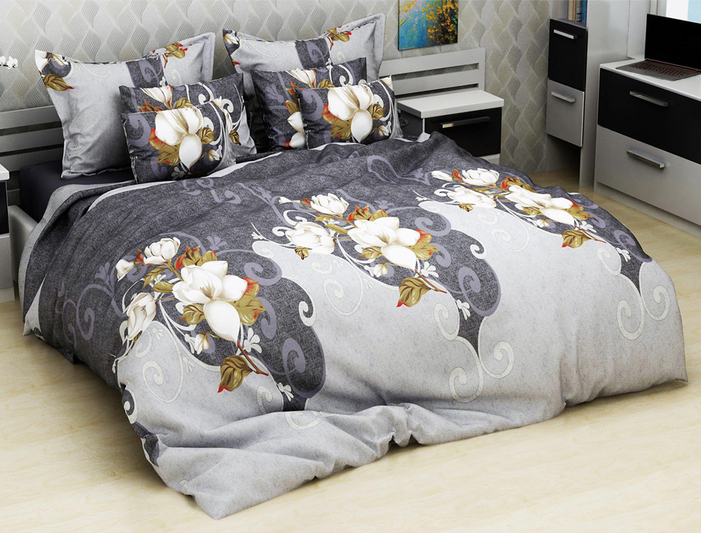 Євро-максі набір постільної білизни 200*220 із Бязі "Gold" №159690 Черешенка™