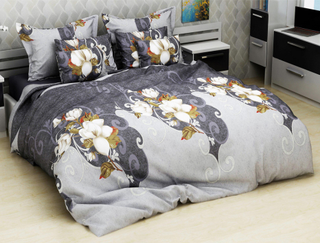 Євро-максі набір постільної білизни 200*220 із Бязі "Gold" №159690 Черешенка™