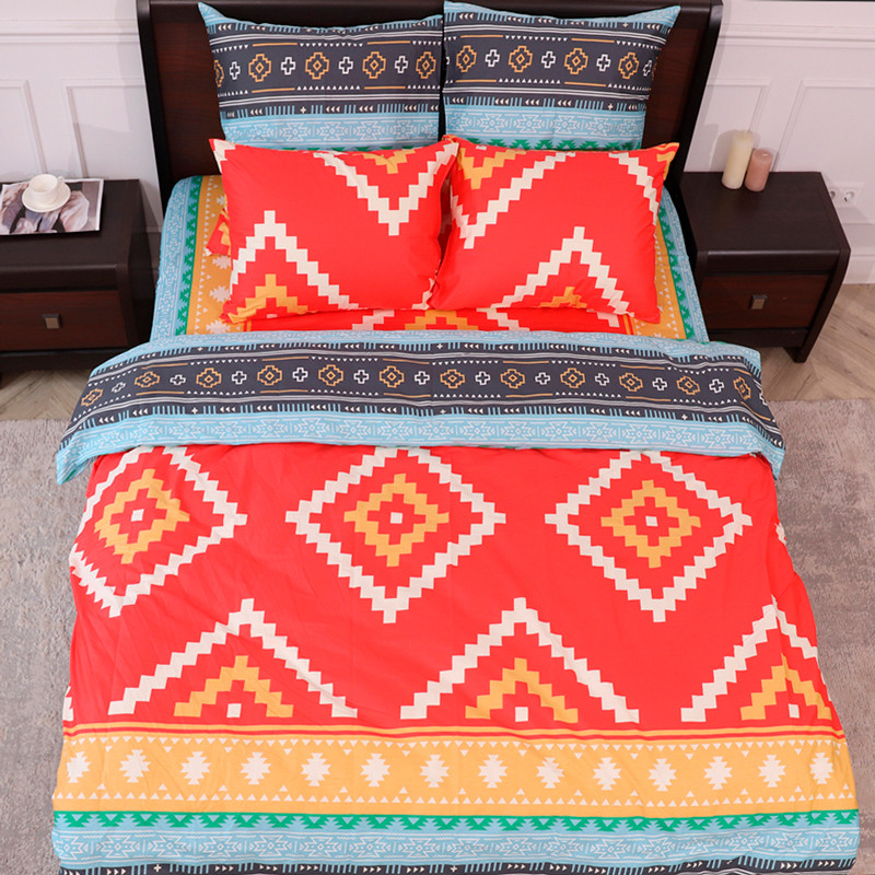 Двоспальний набір постільної білизни 180*220 із Сатину №481524 Черешенка™