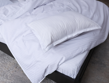 Евро макси набор постельного белья 200*230 из Страйп Сатина D-01