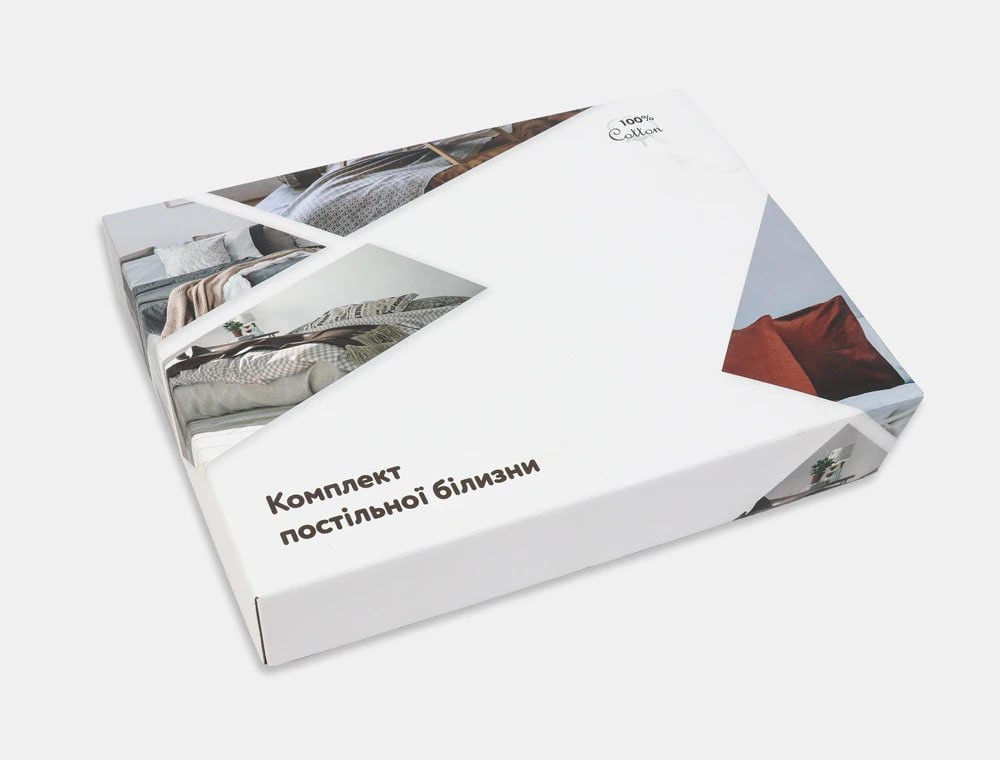 Двоспальний набір постільної білизни 180*220 із Сатину №481596 Черешенка™