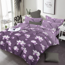 Тканина для постільної білизни Бязь "Gold" Lux GL36100violet