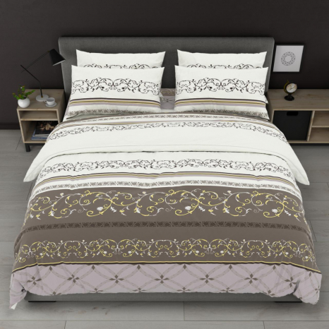 Тканина для постільної білизни Бязь "Gold" Lux GL8261