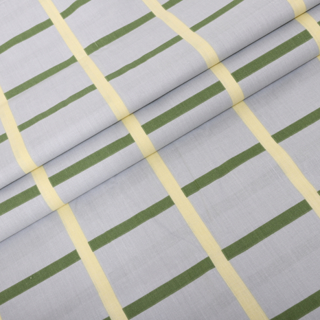 Тканина для постільної білизни Бязь "Gold" Lux "Стиглий авокадо" GL1543 (A+B) - (50м+50м)