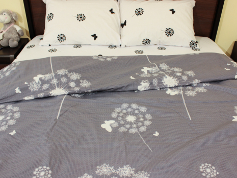 Двуспальный набор постельного белья 180*220 из Бязи "Gold" №154074AB Черешенка™