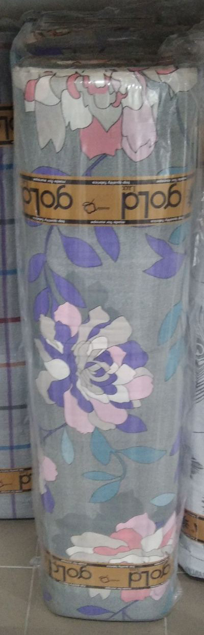 Ткань для постельного белья Бязь "Gold" Lux GL3626grey