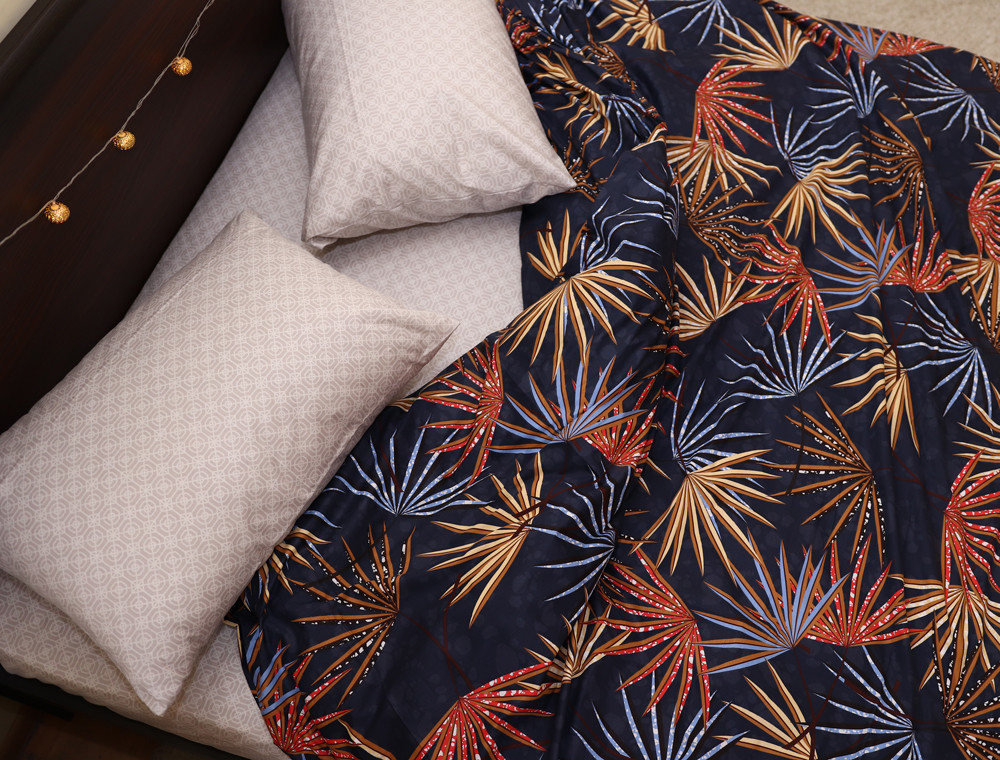 Сімейний набір постільної білизни із Сатину №021AB Черешенка™