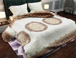 Тканина для постільної білизни Бязь "Gold" Lux GL059 (A+B) - (50м+50м)