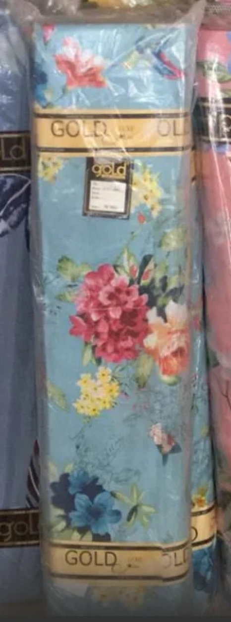 Тканина для постільної білизни Бязь "Gold" Lux "Весняний день" GL4046