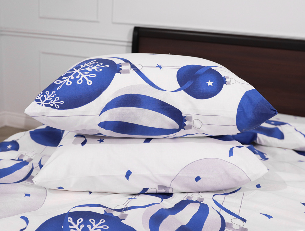 Полуторний набір постільної білизни 150*220 із Бязі "Gold" №151813 Черешенька™