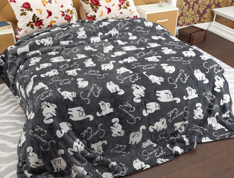 Євро флісовий плед №33945