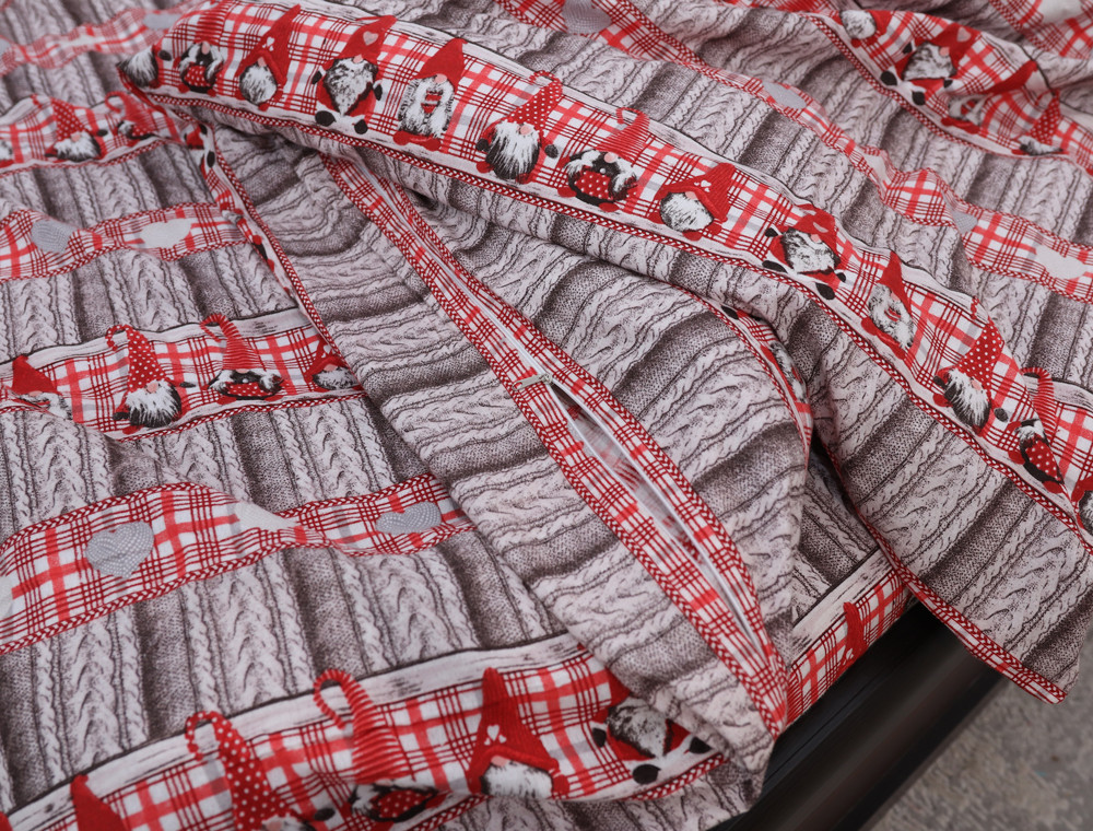 Семейный набор хлопкового постельного белья из Фланели №95328 Черешенка™