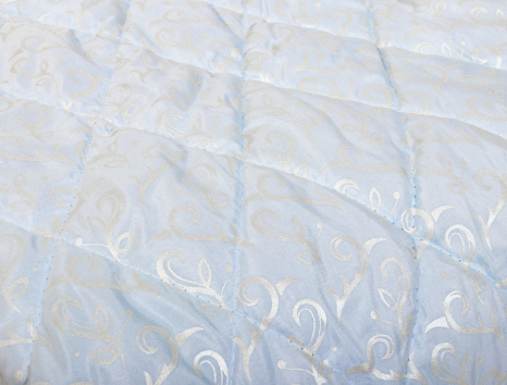 Двоспальна літня ковдра мікрофібра/синтепон №41041